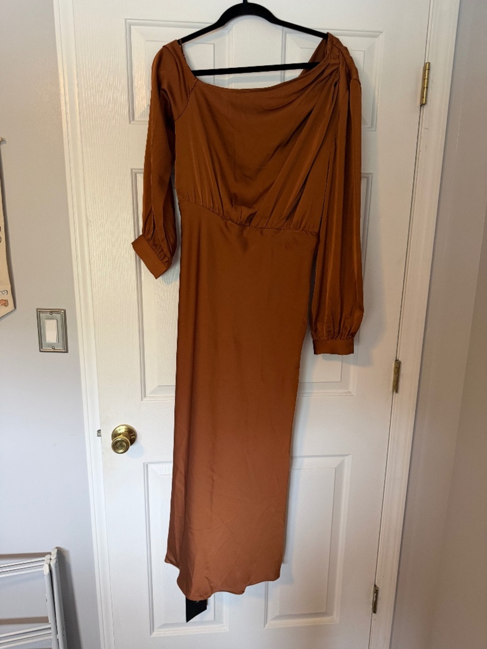 ASTR The Label Elwood Copper Dress, L, NWT, $148 retail